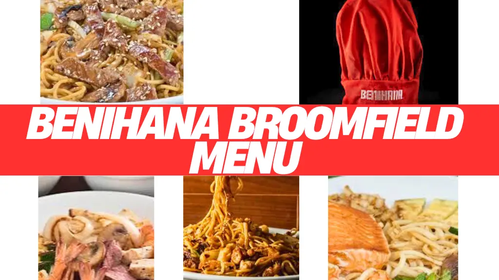 benihana broomfield menu